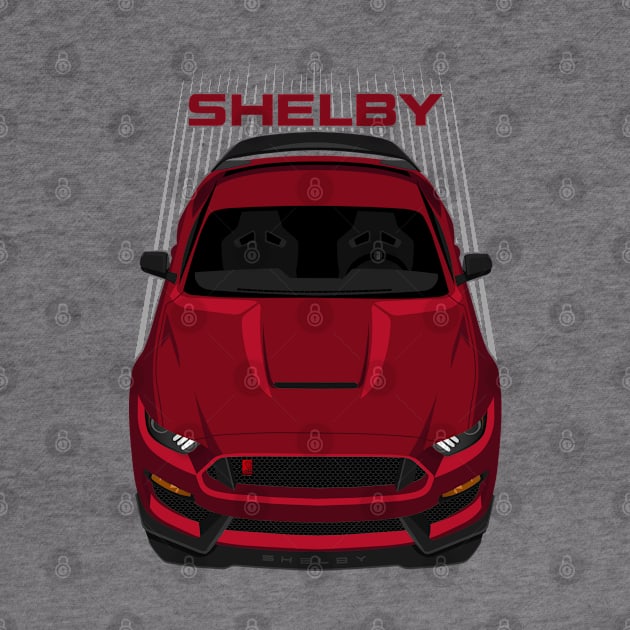 Ford Mustang Shelby GT350R 2015 - 2020 - Rapid Red by V8social